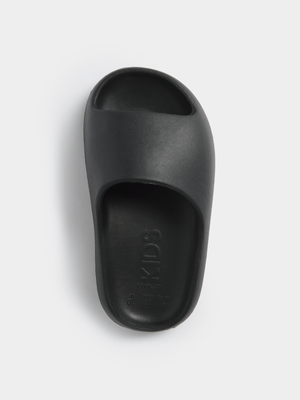 Cotton On Kids charcoal Sunny Beach Slides