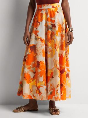 A-Line Maxi Skirt