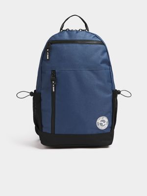 Men's Relay Jeans Front Zip Pocket Navy Backpack