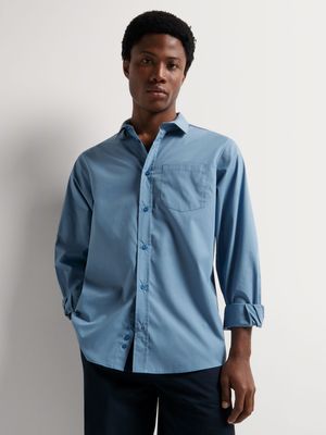 Men's Markham Regular Blue Shirt