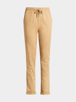 Older Boy's Stone Pull-On Chinos