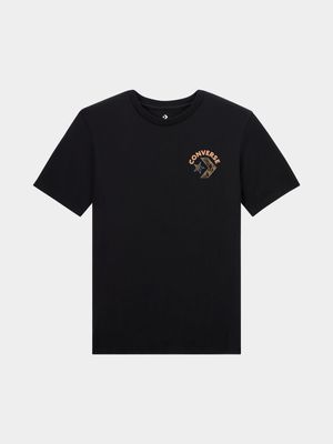 Converse Men's Topography Black T-Shirt