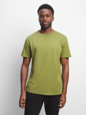 Mens APX  Essential Green Tee