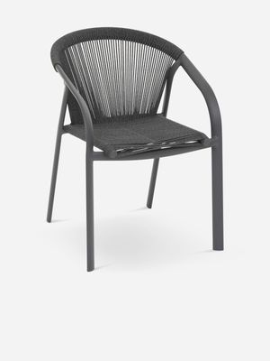 Rui Dining Stack Chair Grey