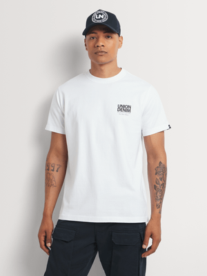 Men's Union-DNM Brand Studio White T-Shirt