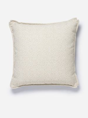 Makai Texture Outdoor Scatter Cushion Cream 60x60cm