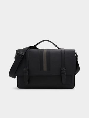 Men's Aldo Black Messenger Bag