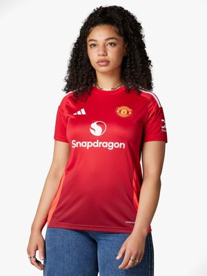 Womens adidas Manchester United Home 24/25 Stadium Jersey