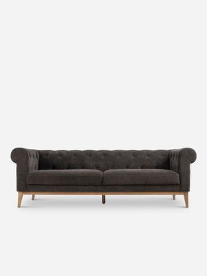 Soho 3 Seater Danny Charcoal