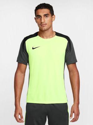 Mens Nike Dri-Fit Strike Short-Sleeve Volt Soccer Top