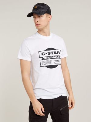 G-Star Men's Original Underground White T-Shirt