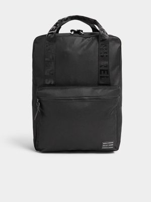 Men's Relay Jeans Top Handle Boxy  Black Backpack