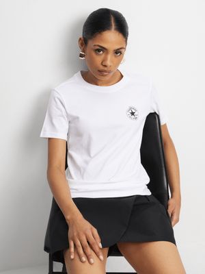 Converse Women's Chuck Taylor White T-Shirt