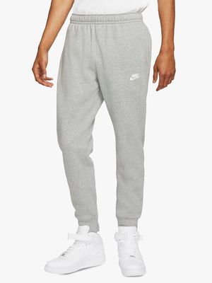 Mens Nike Sportswear Club Fleece Grey Joggers