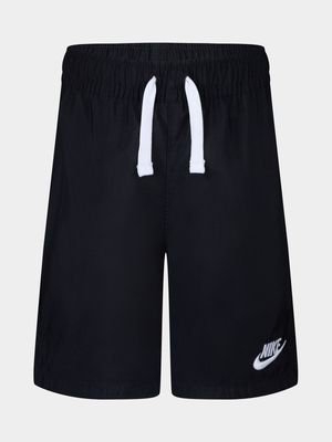 Boys Toddler Nike LBR Woven Black Shorts