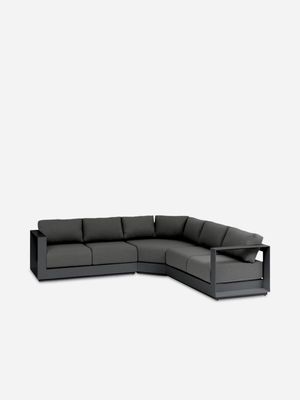 Allure Corner Sofa Set Grey