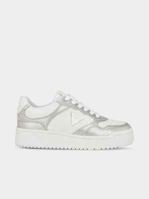 Women's Guess White Miram Sneakers