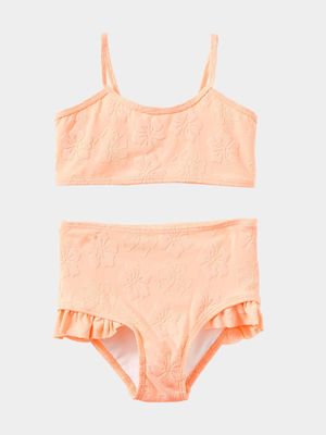 Cotton On Kids GIRL Orange Peggy Bikini Set