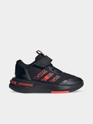 Junior Grade-School adidas Marvel Spidey Racer Black/Red Sneakers