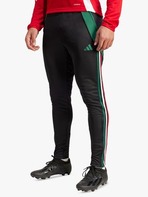 Mens adidas Tiro 24 Black/Green Training Pants