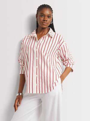 Oversized Poplin Shirt