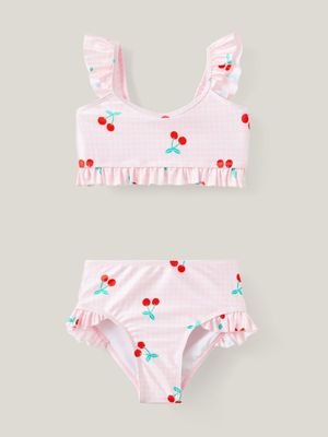 Cotton On Kids Girl Pink Emily Bikini Set