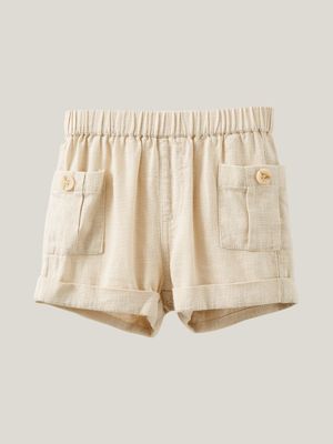 Cotton On Baby Beige Walter Shorts