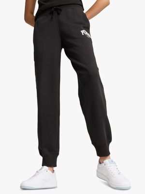 Womens Puma Squad Black Joggers