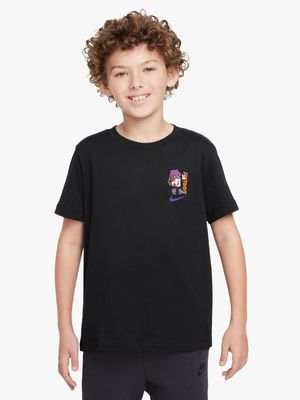 Boys Nike Nsw Boxy 2 JDI Black Tee