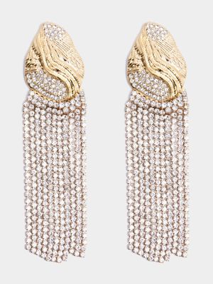 Luella Diamante Chandelier Earrings