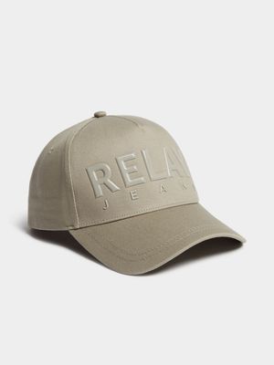 Men's Relay Jeans with Gel Branding Stone Peak Cap