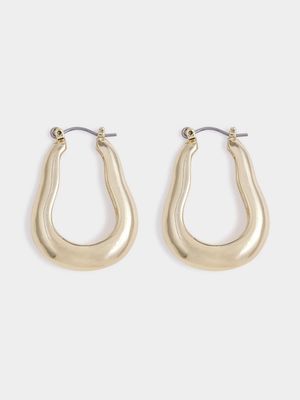 Bent Hoop Earrings