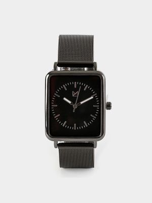 Men's Markham Modern Mesh Black Watch