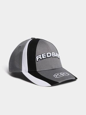 Redbat Unisex Adjustable Panelled Grey Cap