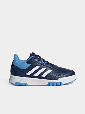 Junior Grade-School adidas Tensaur Sport Navy/Blue/White Sneakers