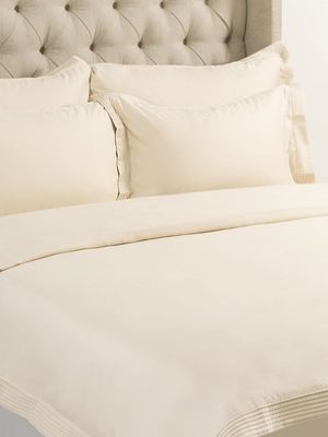 Grace Most Opulent 1000 Thread Count Cotton Duvet Cover Set Champagne