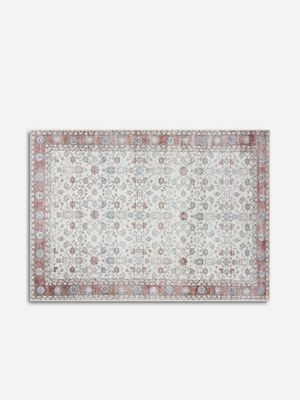 Ria Border Printed Carpet Clay 280x380cm