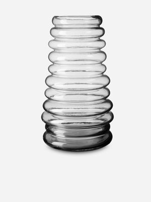 Stacked Rings Glass Vase 32 x 18.5cm