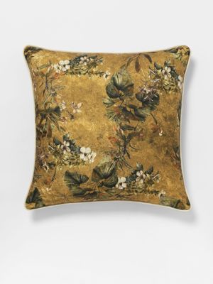 Caledon Scatter Cushion Ochre 60x60cm