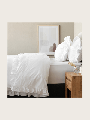 Granny Goose 300 Thread Count Collection Ruffle Edge