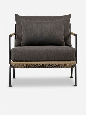 Como Lounge Chair Black