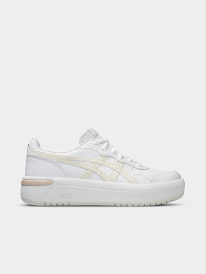 Women's Asics Japan S ST White/Yellow Sneaker