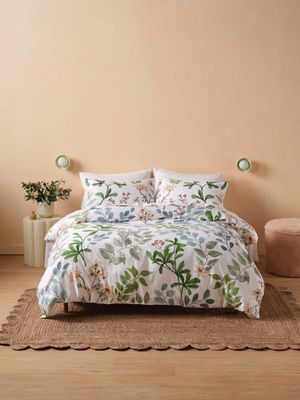 Linen House Sylvie Duvet Cover Set White