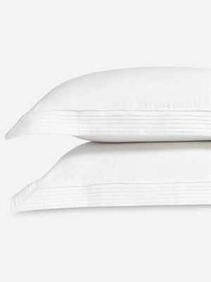 Grace Most Opulent 1000 Thread Count Cotton Pillowcase Set White