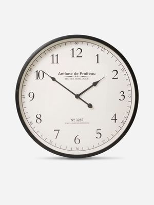 Classic Iron Wall Clock 45cm