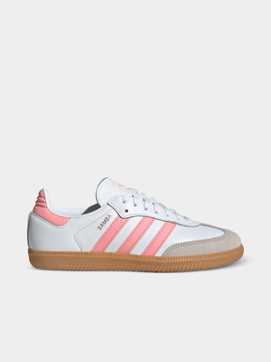 adidas Originals Junior Samba OG White/Pink Sneaker