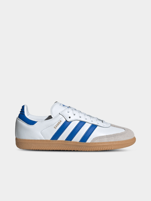 adidas Originals Junior Samba OG White/Blue Sneaker