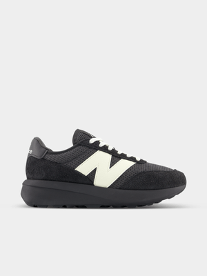 New Balance Men's 370 Black/White Sneaker