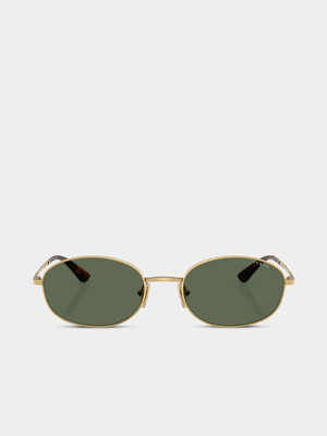 Vogue Eyewear Gold 56 Sunglasses