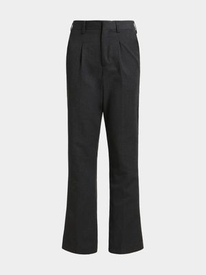 Jet Boys Grey Slimfit School Trousers